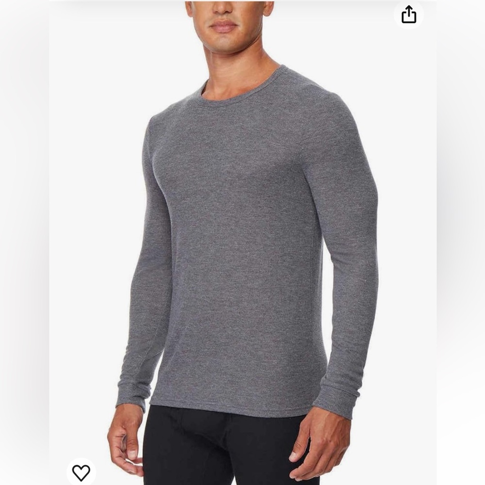Men's Long Sleeve Shirt - Dark Gray